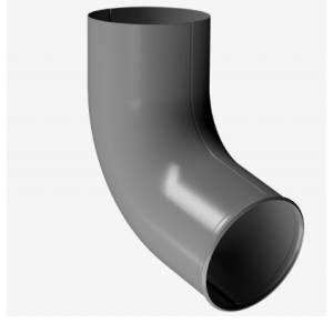 Отвод водосточной трубы Docke Stal Premium, графит